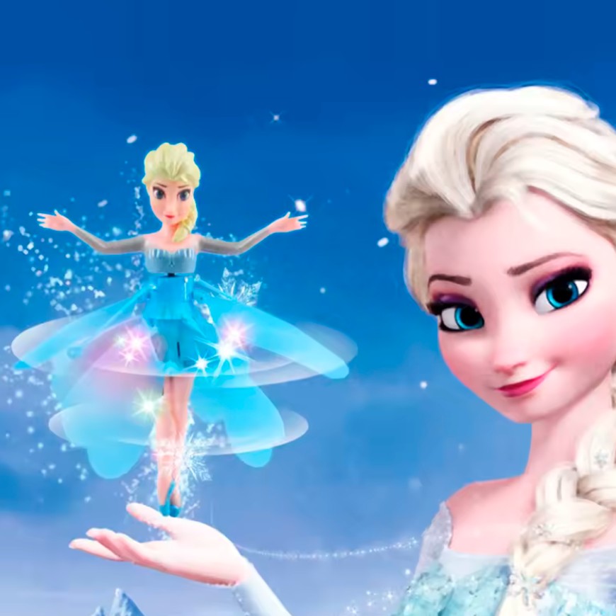 HADA VOLADORA CON SENSOR DE MOVIMIENTO