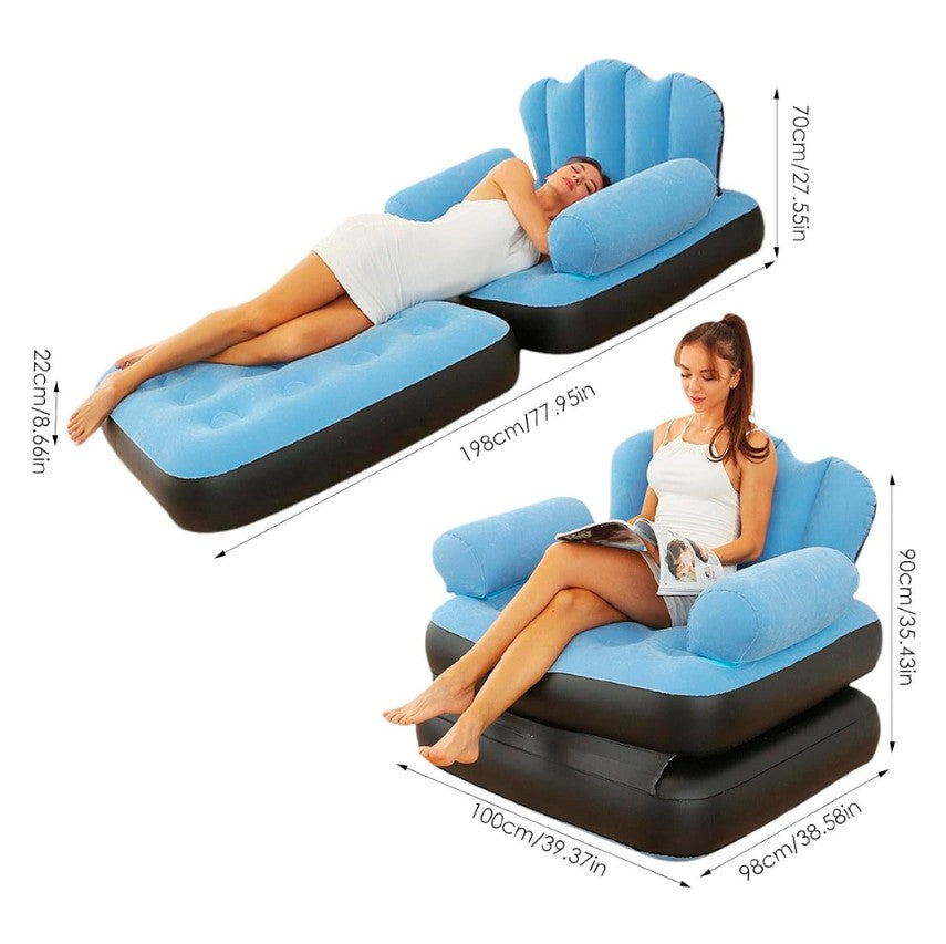 SOFÁ CAMA INFLABLE