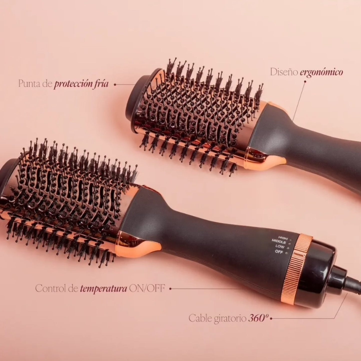 NUEVO CEPILLO SECADOR KERATIN 3D